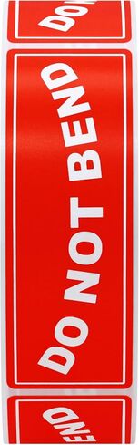 Hybsk 1"x3" Do Not Bend Stickers Shipping Labels for Envelopes Mailing Adhesive Label 500 Per Roll (Type 1) in Saudi Arabia
