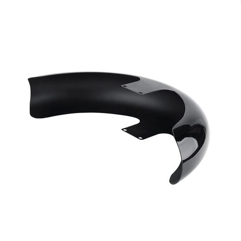19 inch Motorcycle Front Fender Wheels Wrap Front Fender Fit for Harley Touring Road King Road Glide Electra Glide Street Glide (Gloss Black) in Saudi Arabia