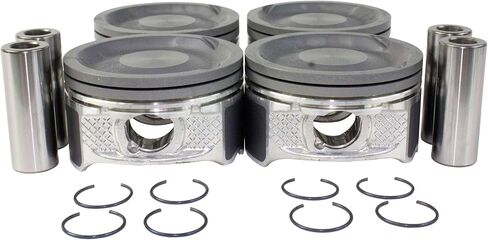 DNJ P187 Piston Set Standard Size For 08-09 Dodge Caliber 2.4L L4 DOHC Turbocharged in Saudi Arabia
