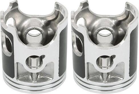 Stock Standard Bore Pistons 64mm Bearings Top End Gaskets Kit Replacement for Yamaha Banshee 350 YFZ350 1987-2006 in Saudi Arabia