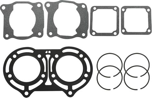 Stock Standard Bore Pistons 64mm Bearings Top End Gaskets Kit Replacement for Yamaha Banshee 350 YFZ350 1987-2006 in Saudi Arabia