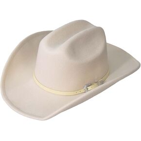 Cowboy Hat - Adjustable, Western Style Hat for Men and Women - Ideal for Parties and All Seasons