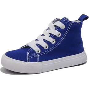 Boys & Girls High Top lace-up Kids' Espadrcanvas shoes Back-to-school Season Little White Shoes Teen Classic Kids' Sneakers Tennis Shoes Baby skate Shoes