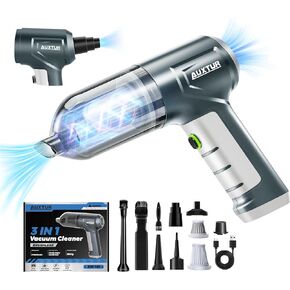 Car Vacuum Cleaner High Power|3 in 1 Portable Cordless Handheld Vacuum|15000PA Brushless Motor|Super Suction Mini Car Vacuum with Super Endurance for Car and Home