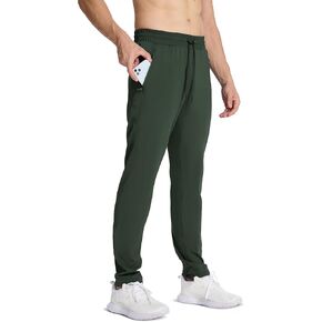 SEVEGO Men's 31"/33"/35"/37" Inseam Tall Sweatpants Zipper Pockets Joggers Athletic Workout Pants