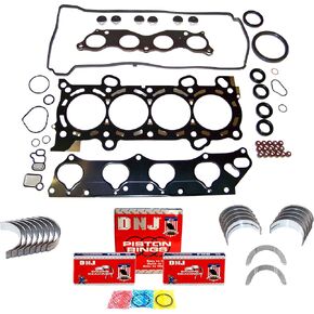 DNJ RRK228 Re-Ring Kit for 2003-2011 Honda Accord CR-V Element 2.4L L4 16V DOHC 2354cc