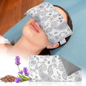 Heating Pad Microwavable Reusable Heat Pack for Neck and Shoulder, Cramps, Back Pain Relief, Microwavable Moist Heat Pad for Muscles and Joints, Lavender Self-Care Gifts for Women