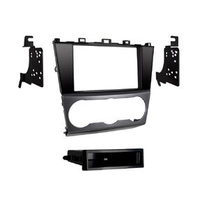 Metra Electronics 99-8907HG Single DIN Dash Kit for Select 2015- Subaru Impreza and Crosstrek Vehicles (Black)
