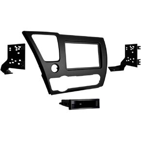 Metra Electronics 99-7882B Single DIN Installation Kit for 2013-Up Honda Civic Vehicles (Matte black)