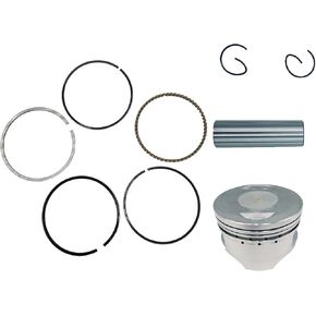 63.5mm Piston Ring Kit Replacement for CG200 Vertical Engine ATV 4 Wheeler Scooter Moped Dirt Pit Bike Go Kart