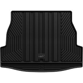 سجادات أرضية LASFIT لسيارة Toyota RAV4 2019-2024 (تشمل الهجين) سجادات TPE تناسب جميع الأحوال الجوية بطانة أرضية مخصصة لسيارة Toyota RAV 4 الصف الأول والثاني، أسود in Kuwait