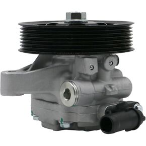 Power Steering Pump with Pulley Fits 2008-2006 for Acura TSX, Power Assist Pump Assembly 56110-RBB-E02