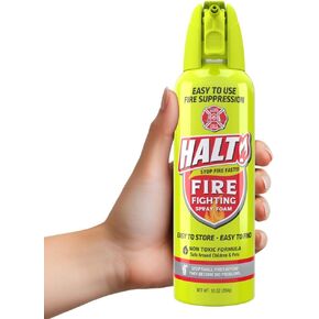 Fire Extinguisher for Home – Handheld, Non-Toxic Foam Spray – Easy to Use, Store, and Find in an Emergency – Portable, Compact – For Home, Car, Kitchen, Apartment, Vehicle – Made in USA (4-Pack)