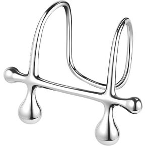ZS 1PC Non-Piercing Wrap Lip Cuff Jewelry, Cyberpunk Lip Piercing Stainless Steel Fake Lip Ring Clip On Ear Cartilage Body Piercing Jewelry For Women Men
