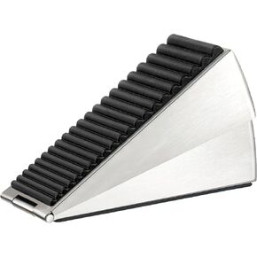2-Pack Heavy-Duty Door Stopper, Adjustable Height, Non-Slip Door Wedge, Durable Stainless Steel & Waterproof, Ideal for Metal Doors, Warehouses, Homes & Businesses