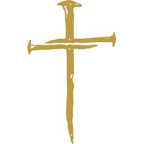 RESACO Wall Cross Jesus Crosses Wall Decor Religious Metal Wall Art Minimalist Decorations for Church Home Office Baptism Decor Gift for a Christian