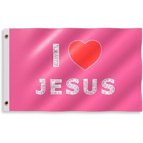 3x5 FT Banner with 4 Brass Grommets - I Saw That - Jesus Tapestry Funny - Tapestrys Christian Religious Cool Wall Flag - Tapestries for College Dorm Room Meme Banners Flags for Bedroom Teen Guys Boys