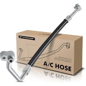A-Premium A/C Suction Line Hose Assembly Compatible with Audi A4 2003-2005, A4 Quattro 2003-2006, 3.0L, Compressor to Evap