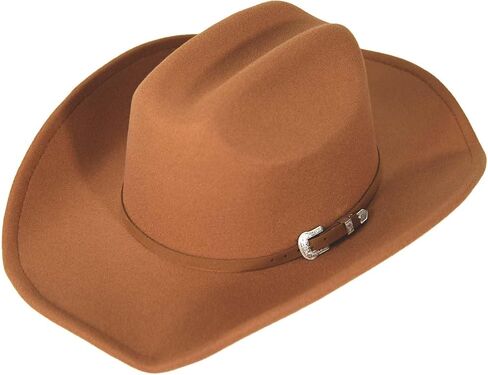 Cowboy Hat - Adjustable, Western Style Hat for Men and Women - Ideal for Parties and All Seasons in Saudi Arabia