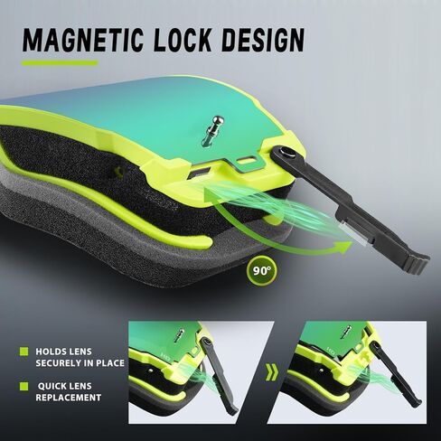 نظارات الدراجة الترابية فوق النظارات المضادة للضباب، نظارات واقية للدراجات النارية نظارات موتوكروس للرجال والنساء in Kuwait