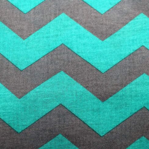 Shop Chevron Zipper Pocket Scarf for Women - Stores Keys, Wallet, Phone in Saudi Arabia