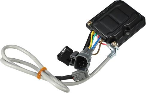 وحدة التحكم في الإشعال، وحدة التحكم في وحدة الإشعال الداخلية رقم 8962035310 لسيارة Toyota 4Runner Pickup 22RE 4Cyl 2.4L 1992-1995 ABS باللون الفضي، قطعة واحدة in Kuwait