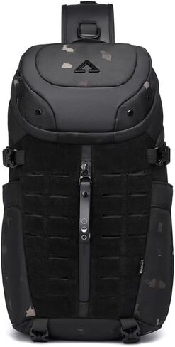 OZUKO Top Selling Crossbody Sling Bag Backpack Rover Shoulder Sling Pack Molle Small Crossbody Chest Pack (Black) in Saudi Arabia