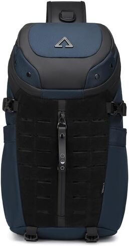 حقيبة ظهر OZUKO الأكثر مبيعًا عبر الجسم وحقيبة ظهر روفر وحزمة كتف وحقيبة صدر صغيرة عبر الجسم (أسود) in Kuwait