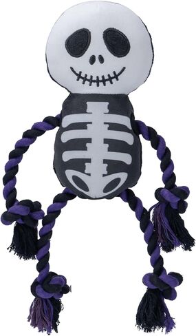 Halloween Dog Toys, Funny Squeaky Dog Toys, Plush Stuffed Dog Toys for Small Medium Large Dogs, Puppy Chew Toys for Teething, Dog Rope Toys, Dog Toys for Boredom, Entertaining - Bat in Saudi Arabia