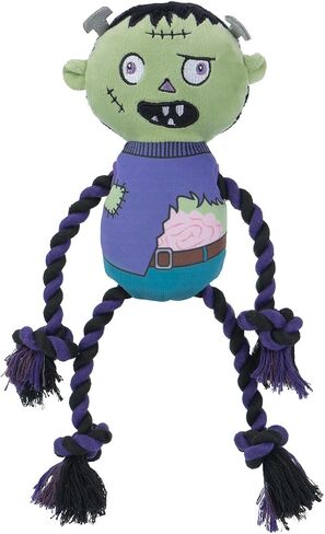Halloween Dog Toys, Funny Squeaky Dog Toys, Plush Stuffed Dog Toys for Small Medium Large Dogs, Puppy Chew Toys for Teething, Dog Rope Toys, Dog Toys for Boredom, Entertaining - Bat in Saudi Arabia