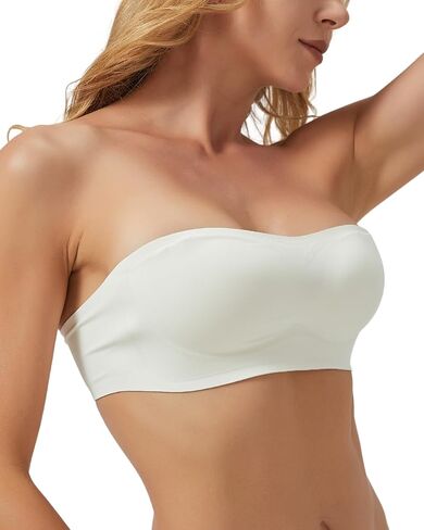 SilRiver Womens Push Up Strapless Bras Multi-Way Convertible Straps Silk Underwire Bra with Pads for Small Chested Women in Saudi Arabia
