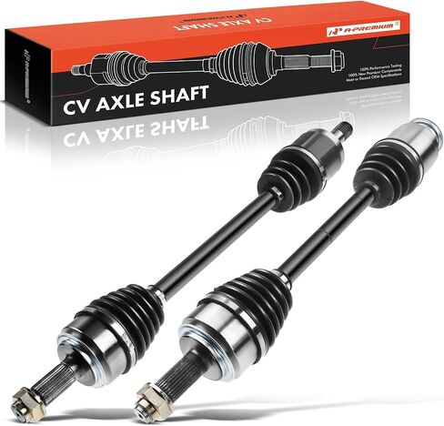 A-Premium Pair (2) Front CV Axle Shaft Assembly Compatible with Honda Civic 2016-2021 L4 1.5L EX EX-L EX-T LX Sport Touring, Automatic CVT Transmission, Driver and Passenger Side in Saudi Arabia