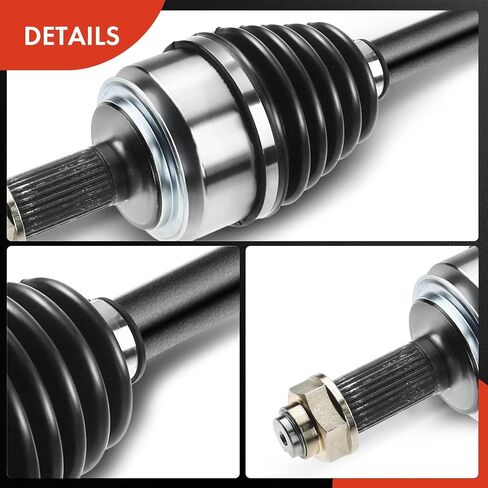 A-Premium Pair (2) Front CV Axle Shaft Assembly Compatible with Honda Civic 2016-2021 L4 1.5L EX EX-L EX-T LX Sport Touring, Automatic CVT Transmission, Driver and Passenger Side in Saudi Arabia