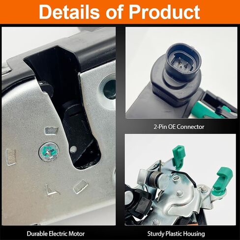 Door Lock Actuator Replacement for 1993-1998 Grand Cherokee, 1999-2001 Cherokee Front Left Driver Side 931-664 in Saudi Arabia