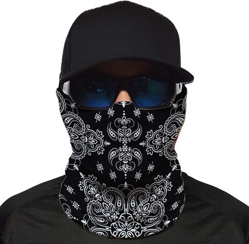 JOHN BOY Construction Face Guard - UPF 50+ Jobsite Dust Mask with UV Sun Protection & Moisture Wicking Fabric in Saudi Arabia