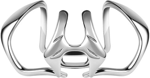 ZS 1PC Non-Piercing Wrap Lip Cuff Jewelry, Cyberpunk Lip Piercing Stainless Steel Fake Lip Ring Clip On Ear Cartilage Body Piercing Jewelry For Women Men in Saudi Arabia