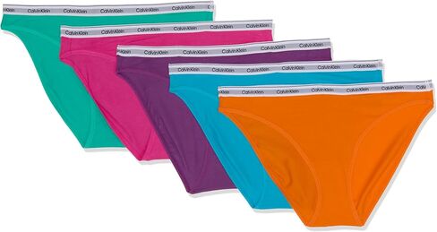 Calvin Klein Women's Standard Modern Logo Bikini 5-Pack in Saudi Arabia