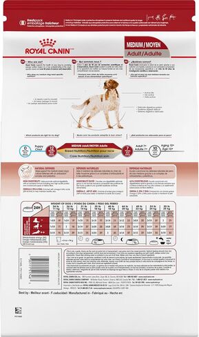 Royal Canin Size Health Nutrition Medium Adult Dry Dog Food, 17 lb Bag in Saudi Arabia
