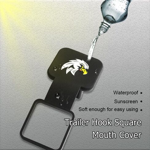 2 Inch Hitch Cover, Trailer Hitch Cover Tube Plug Insert Fits 2 Inch Receivers Class 3 4 5 for Toyota Ford Jeep Chevrolet Nissan Dodge Ram Porsche Mercedes Benz Polaris Ranger ATV UTV Polaris in Saudi Arabia