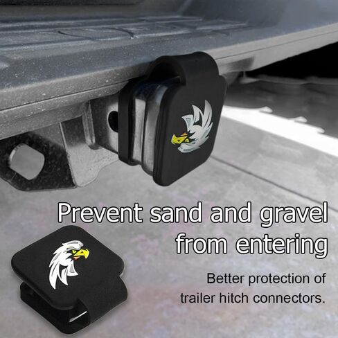 2 Inch Hitch Cover, Trailer Hitch Cover Tube Plug Insert Fits 2 Inch Receivers Class 3 4 5 for Toyota Ford Jeep Chevrolet Nissan Dodge Ram Porsche Mercedes Benz Polaris Ranger ATV UTV Polaris in Saudi Arabia