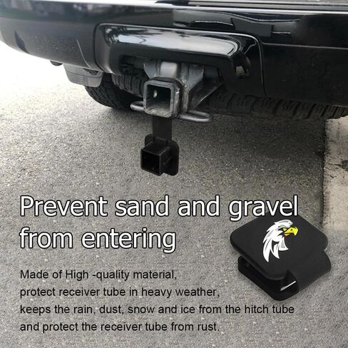 2 Inch Hitch Cover, Trailer Hitch Cover Tube Plug Insert Fits 2 Inch Receivers Class 3 4 5 for Toyota Ford Jeep Chevrolet Nissan Dodge Ram Porsche Mercedes Benz Polaris Ranger ATV UTV Polaris in Saudi Arabia