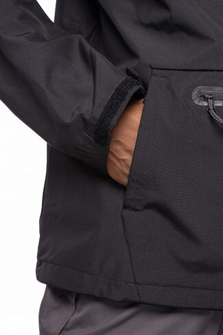 686 Men's Waterproof Hoody - Winter Sweatshirt with Attached Facemask & Kangaroo Pouch Pocket - Water & Weather Resistant in Saudi Arabia
