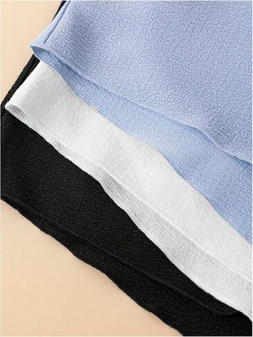 SHENHE Women's 3 Pack Soft Pajama Shorts Elastic Waist Solid Lounge Shorts Sleepwear in Kuwait