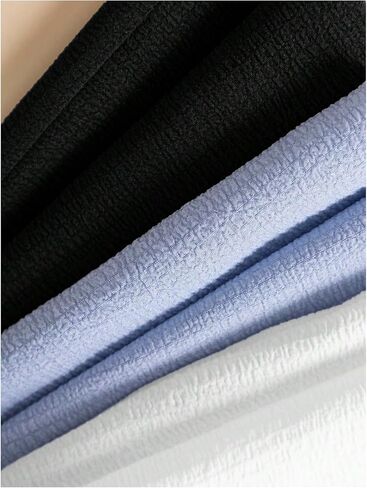 SHENHE Women's 3 Pack Soft Pajama Shorts Elastic Waist Solid Lounge Shorts Sleepwear in Kuwait