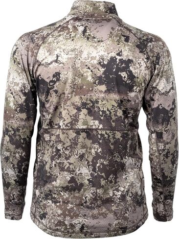 HABIT Men's Shadow Series Zoned Performance 1/4 Zip in Saudi Arabia