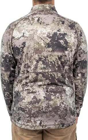 HABIT Men's Shadow Series Zoned Performance 1/4 Zip in Saudi Arabia