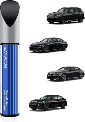 طلاء لمسات نهائية لسيارة BMW، أبيض جبال الألب (300) طلاء مطابق تمامًا لإصلاح خدوش السيارة (أبيض جبال الألب لسيارات BMW 3/5/7 Series/X2/X4/2018 X5) in Kuwait