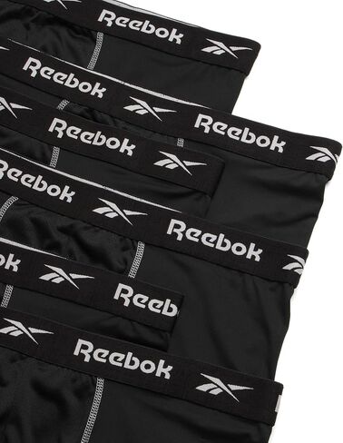 ملابس داخلية للرجال من ريبوك - سراويل داخلية طويلة وكبيرة الأداء (عبوة من 6 قطع) (2XL - 4XL) in Kuwait