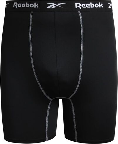 ملابس داخلية للرجال من ريبوك - سراويل داخلية طويلة وكبيرة الأداء (عبوة من 6 قطع) (2XL - 4XL) in Kuwait