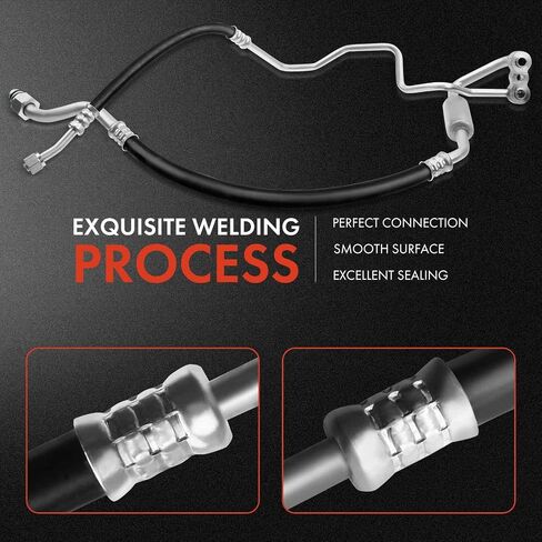 A-Premium A/C Suction and Discharge Line Hose Assembly Compatible with Chevrolet, GMC Models - 1987-1989 Astro Safari 4.3L in Saudi Arabia